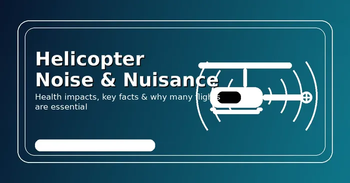 helicopter noise nuisance